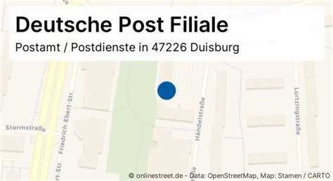 Deutsche Post Rheinhausen Öffnungszeiten .